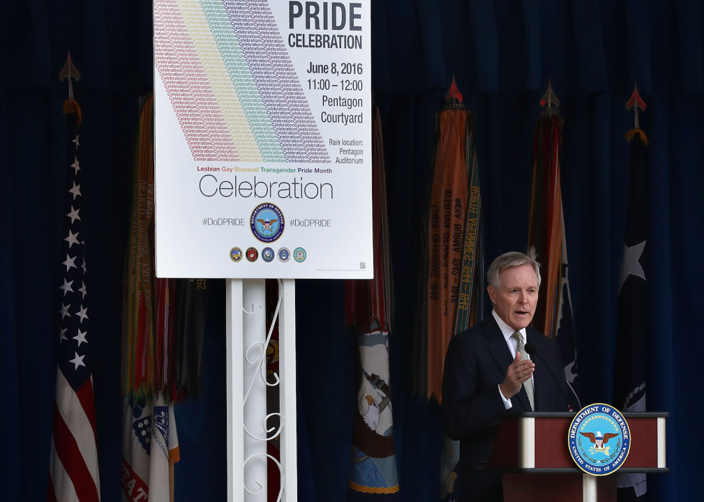 2016: Ban lifted on transgender troops